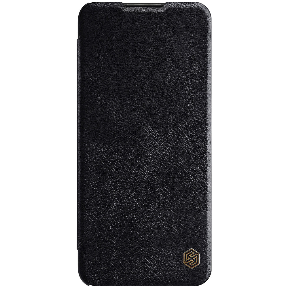 Nillkin Qin odinis dėklas Samsung Galaxy A03s – juodas -- Samsung Galaxy A03s