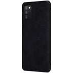 Nillkin Qin odinis dėklas Samsung Galaxy A03s – juodas -- Samsung Galaxy A03s