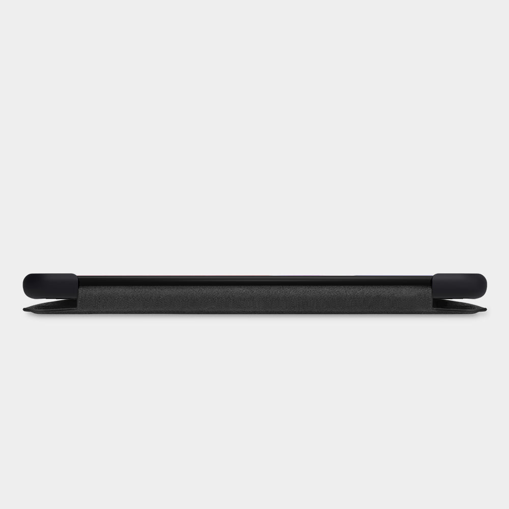 Nillkin Qin atverčiamas dėklas Galaxy A03s – raudonas -- Samsung Galaxy A03s