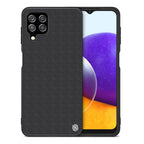 Nillkin Textured dėklas Galaxy A22 4G – juodas -- Samsung Galaxy A22