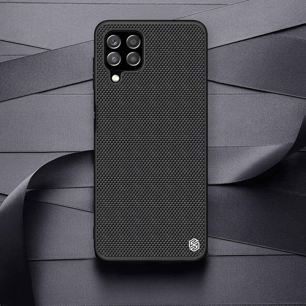 Nillkin Textured dėklas Galaxy A22 4G – juodas -- Samsung Galaxy A22