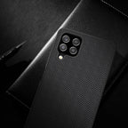 Nillkin Textured dėklas Galaxy A22 4G – juodas -- Samsung Galaxy A22