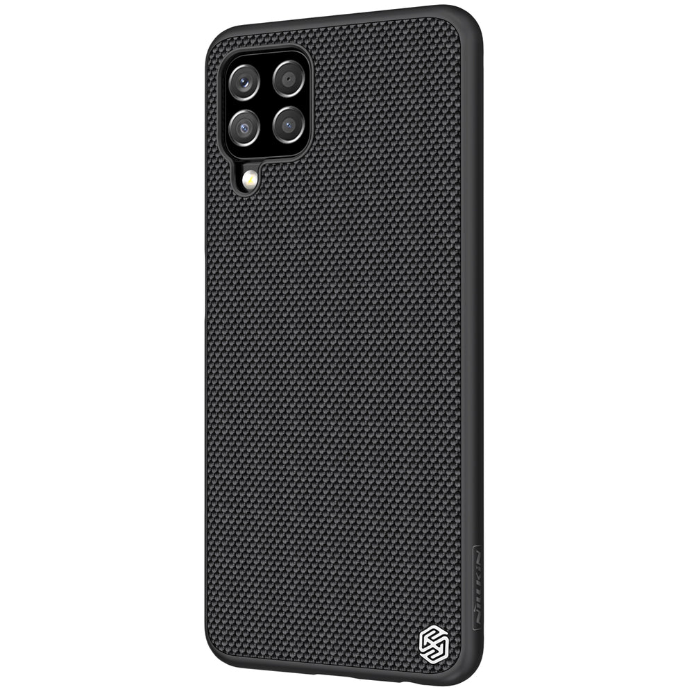 Nillkin Textured dėklas Galaxy A22 4G – juodas -- Samsung Galaxy A22