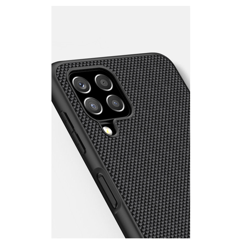 Nillkin Textured dėklas Galaxy A22 4G – juodas -- Samsung Galaxy A22