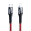 Joyroom S-1224K2 laidas USB-C / Lightning PD 20W 2.4A 1.2m - raudonas