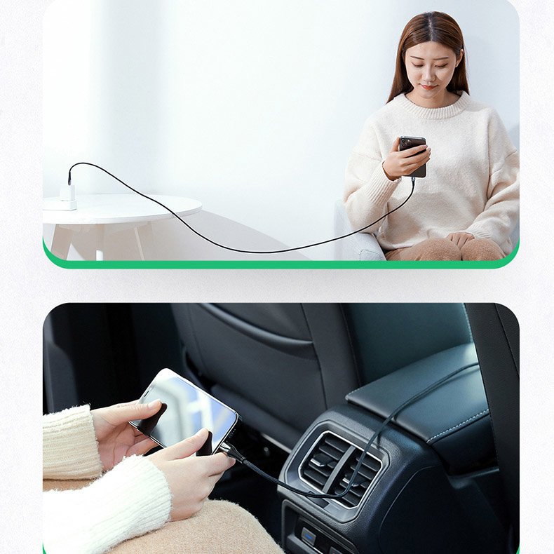 Joyroom S-1224K2 laidas USB-C / Lightning PD 20W 2.4A 1.2m - raudonas