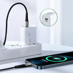 Joyroom S-1224K2 laidas USB-C / Lightning PD 20W 2.4A 1.2m - raudonas