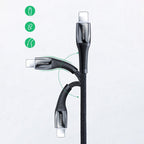 Joyroom S-1224K2 laidas USB-C / Lightning PD 20W 2.4A 1.2m - raudonas