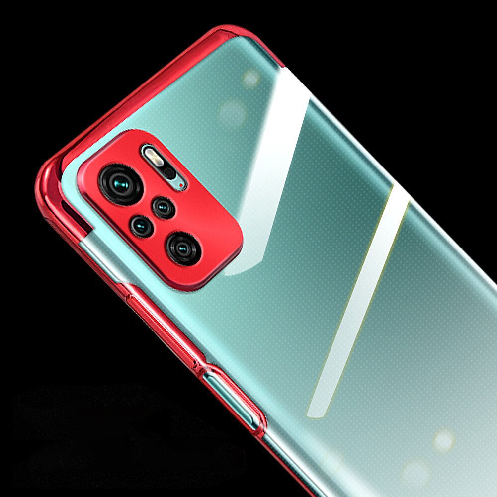 Skaidrus TPU dėklas Redmi Note 10 5G / Poco M3 Pro – juodas -- Xiaomi Poco M3 Pro