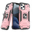 Wozinsky Ring Armor dėklas iPhone 13 – rožinis auksas