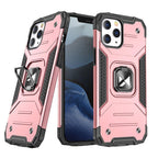 Wozinsky Ring Armor dėklas iPhone 13 Pro – rožinis, su žiedu