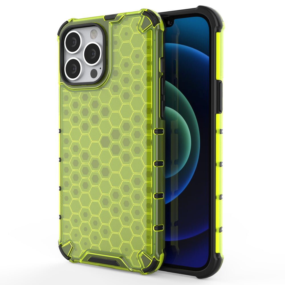Korio rašto dėklas iPhone 13 Pro Max – žalias