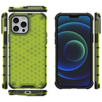 Korio rašto dėklas iPhone 13 Pro Max – žalias