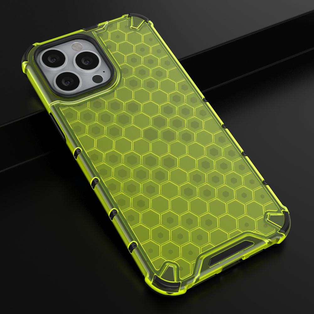 Korio rašto dėklas iPhone 13 Pro Max – žalias