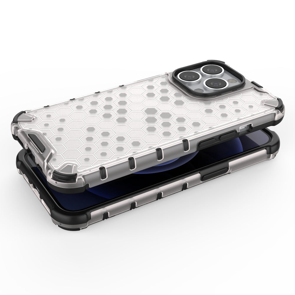 Apsauginis dėklas iPhone 13 Pro – juodas, korio raštas