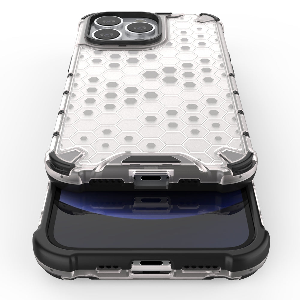 Apsauginis dėklas iPhone 13 Pro – juodas, korio raštas