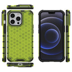 Korio rašto dėklas iPhone 13 Pro – žalias