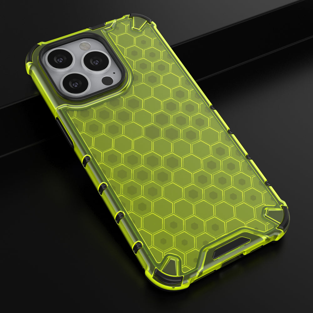 Korio rašto dėklas iPhone 13 Pro – žalias