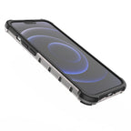 Korėtas dėklas iPhone 13 Pro – raudonas (TPU/PC)