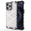 Skaidrus Honeycomb dėklas iPhone 13 Pro – TPU/PC