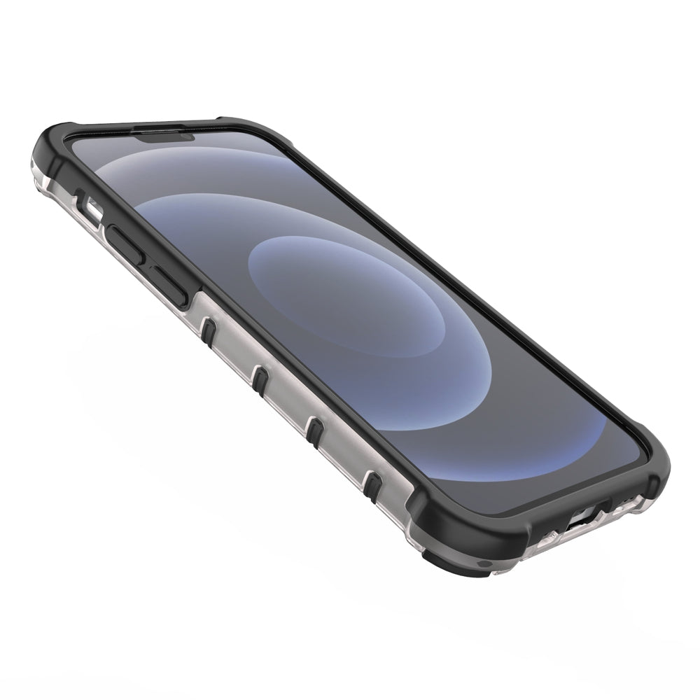 Apsauginis „Honeycomb“ dėklas iPhone 13 mini – žalias