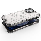 Apsauginis „Honeycomb“ dėklas iPhone 13 mini – žalias