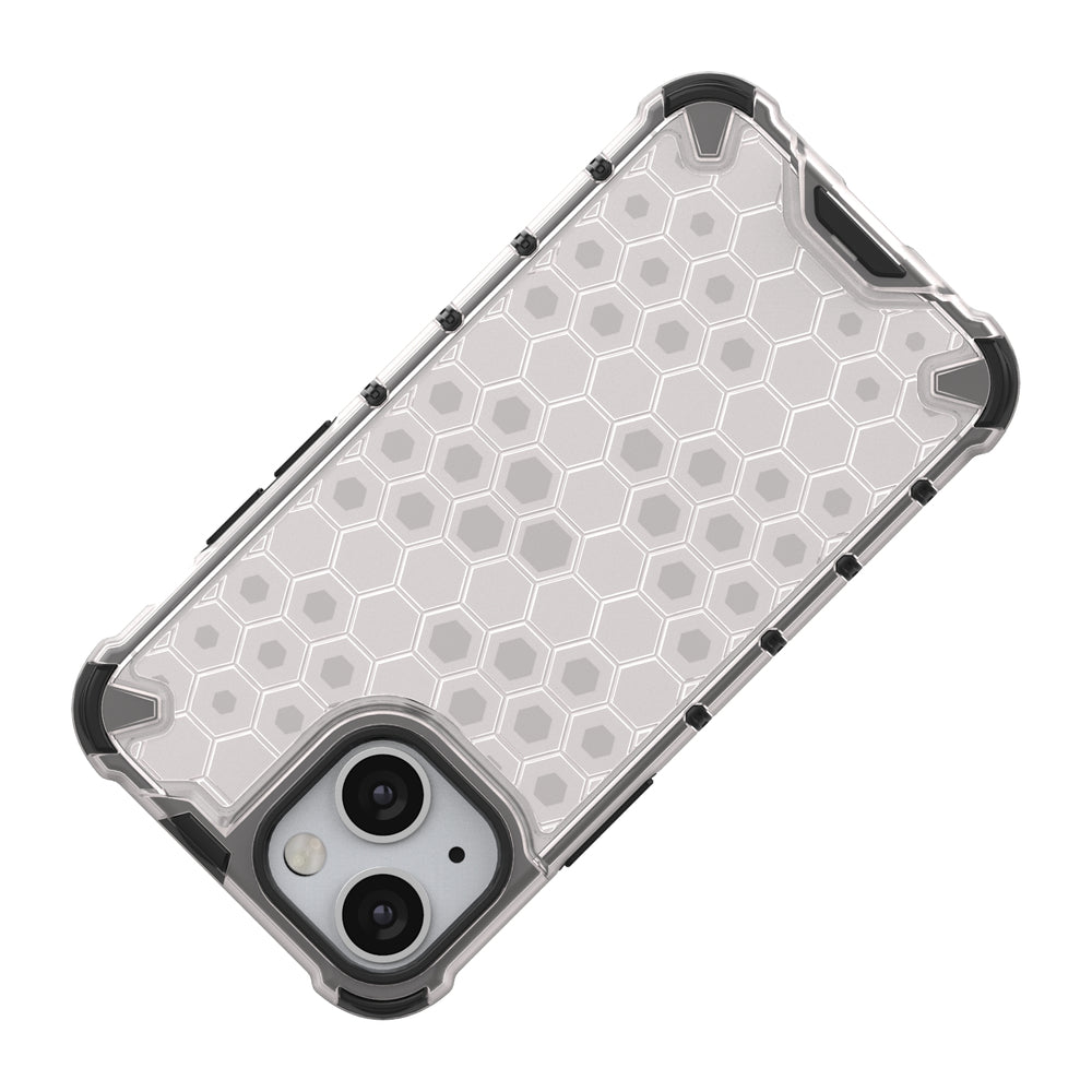 Apsauginis Honeycomb dėklas iPhone 13 mini – raudonas