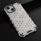 Skaidrus „Honeycomb“ dėklas iPhone 13 mini