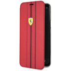 Ferrari odinis atverčiamas dėklas Samsung S9 – raudonas -- Samsung Galaxy S9