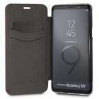 Ferrari odinis atverčiamas dėklas Samsung S9 – raudonas -- Samsung Galaxy S9