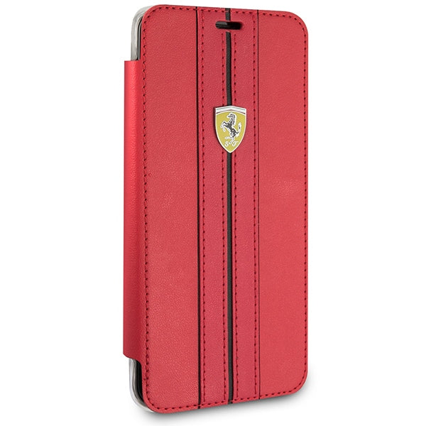 Ferrari odinis atverčiamas dėklas Samsung S9 – raudonas -- Samsung Galaxy S9