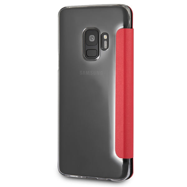 Ferrari odinis atverčiamas dėklas Samsung S9 – raudonas -- Samsung Galaxy S9