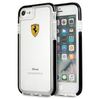 Ferrari Hardcase FEGLHCP7BK iPhone 7/8 SE 2020 / SE 2022 Atsparus smūgiams transpanuoma black -- iPhone 7 / iPhone 8 SE...