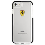 Ferrari Hardcase FEGLHCP7BK iPhone 7/8 SE 2020 / SE 2022 Atsparus smūgiams transpanuoma black -- iPhone 7 / iPhone 8 SE...
