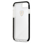 Ferrari Hardcase FEGLHCP7BK iPhone 7/8 SE 2020 / SE 2022 Atsparus smūgiams transpanuoma black -- iPhone 7 / iPhone 8 SE...