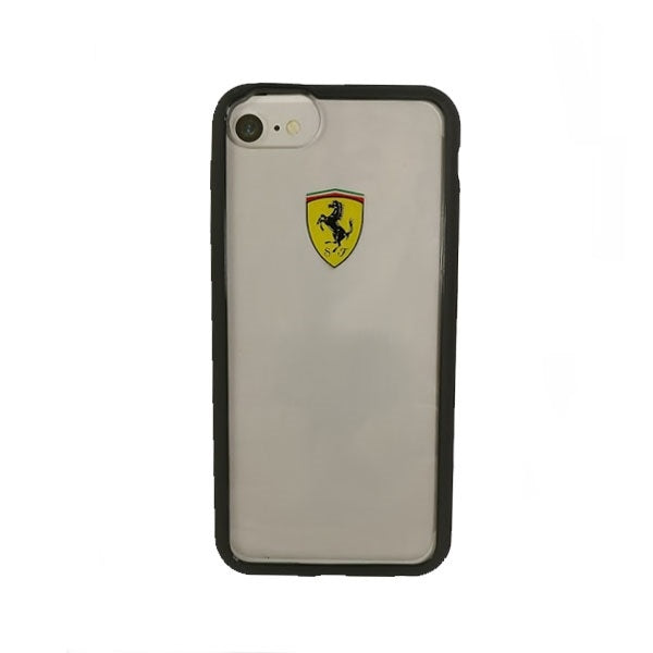 Ferrari Hardcase FEHCRFP7BK iPhone 7/8 /SE 2020 / SE 2022 transparent/black -- iPhone 7 / iPhone 8 / iPhone SE 2020 /...