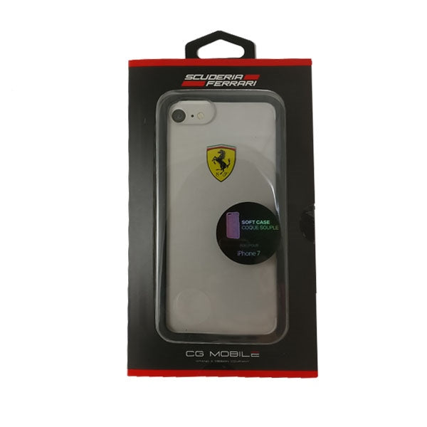 Ferrari Hardcase FEHCRFP7BK iPhone 7/8 /SE 2020 / SE 2022 transparent/black -- iPhone 7 / iPhone 8 / iPhone SE 2020 /...