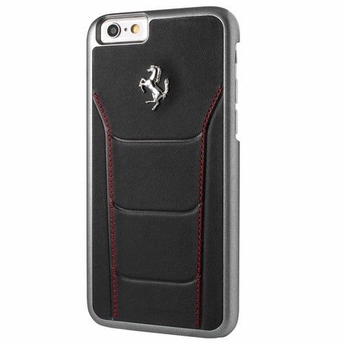 Ferrari Hardcase FESEHCP6BKR iPhone 6/6S 488 black / raudonas susiuvimas -- iPhone 6 / iPhone 6S 488 black / iPhone...