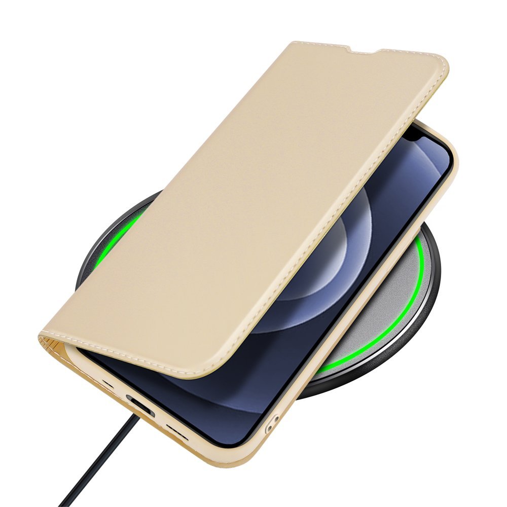 Dux Ducis Skin Pro dėklas iPhone 13 mini – auksinis