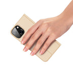 Dux Ducis Skin Pro dėklas iPhone 13 mini – auksinis