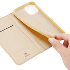 Dux Ducis Skin Pro dėklas iPhone 13 mini – auksinis