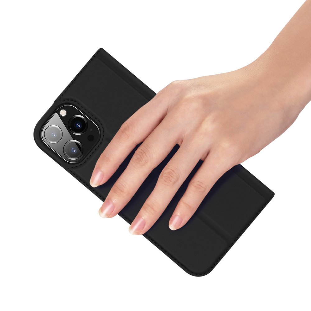 Dux Ducis Skin Pro dėklas iPhone 13 Pro – juodas