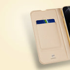 Dux Ducis Skin Pro dėklas-knigelė iPhone 13 Pro – mėlynas
