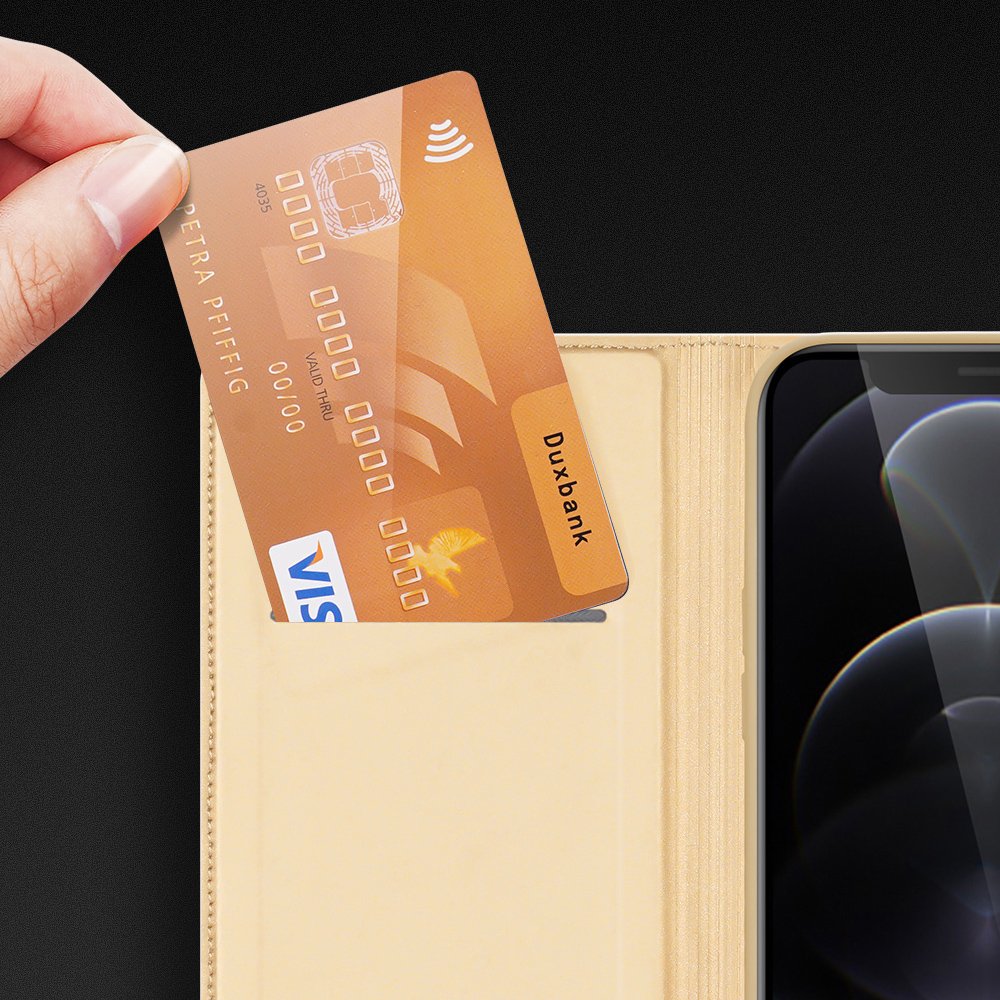 Dux Ducis Skin Pro dėklas iPhone 13 Pro – rožinis