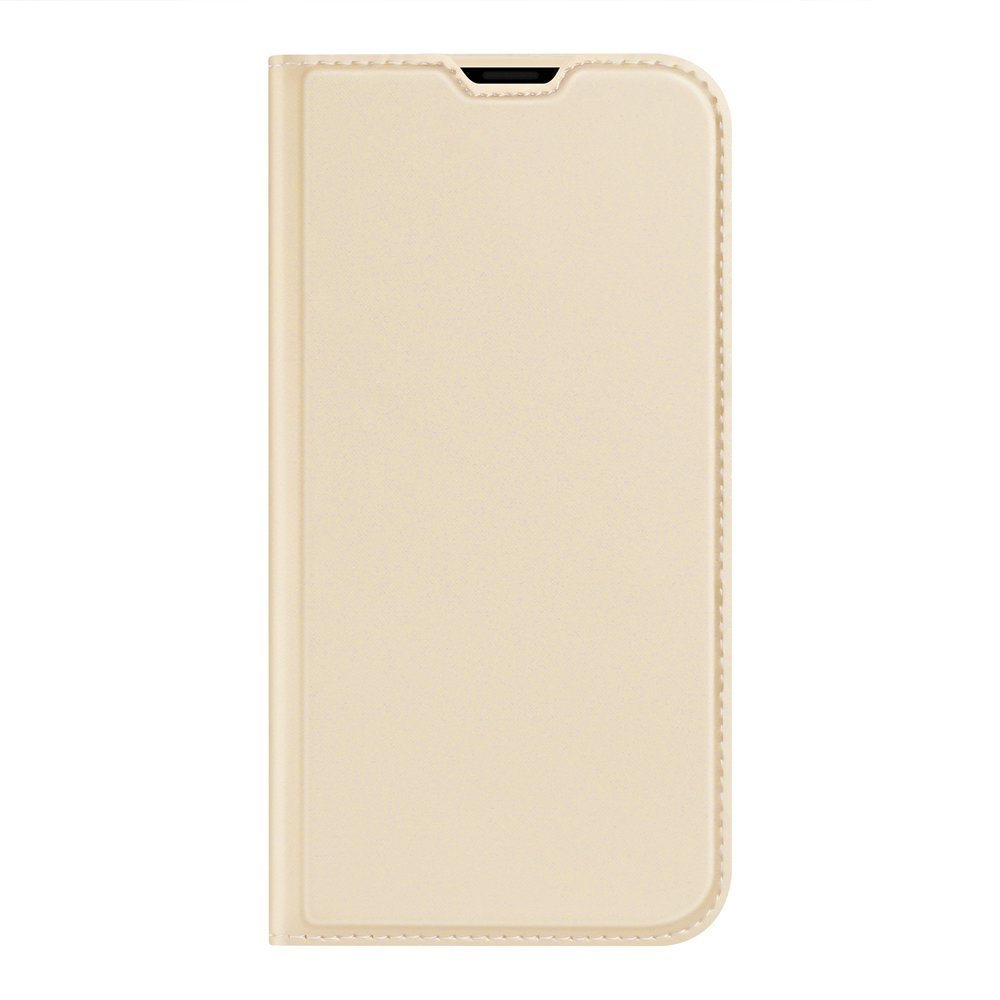 Dux Ducis Skin Pro atverčiamas dėklas iPhone 13 Pro – auksinis