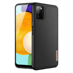 Dux Ducis Fino nailoninis dėklas Samsung Galaxy A03s – juodas -- Samsung Galaxy A03s