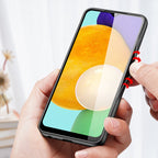 Dux Ducis Fino nailoninis dėklas Samsung Galaxy A03s – pilkas -- Samsung Galaxy A03s