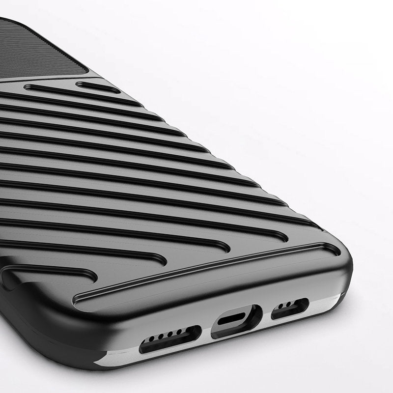 Thunder Case TPU dėklas iPhone 13 Pro Max – žalias