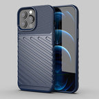 Thunder Case TPU dėklas iPhone 13 Pro Max – mėlynas