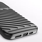 Thunder Case TPU dėklas iPhone 13 Pro Max – juodas